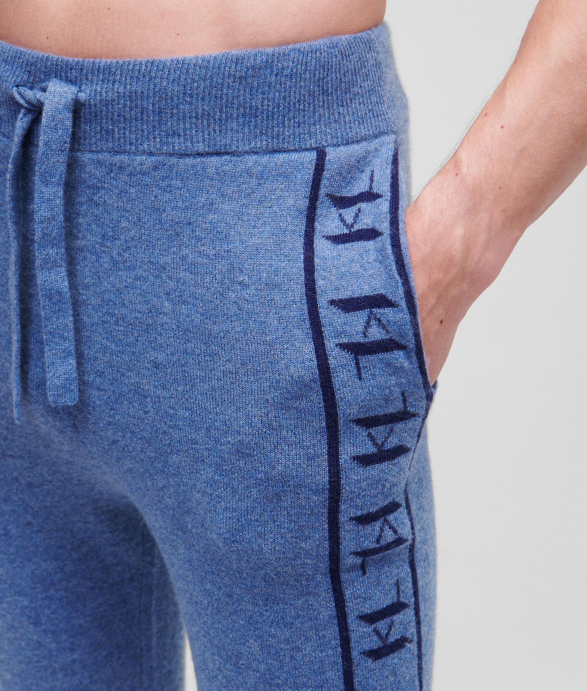 (image for) Affordable CASHMERE KL MONOGRAM JACQUARD SWEATPANTS